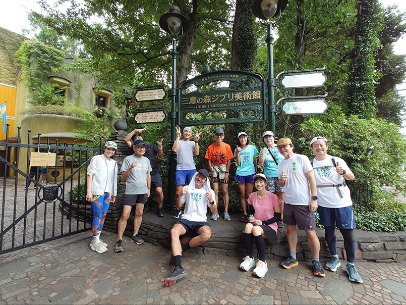 「吉祥寺コレクション」の日に、多様なランニングクラブの交流をスタート